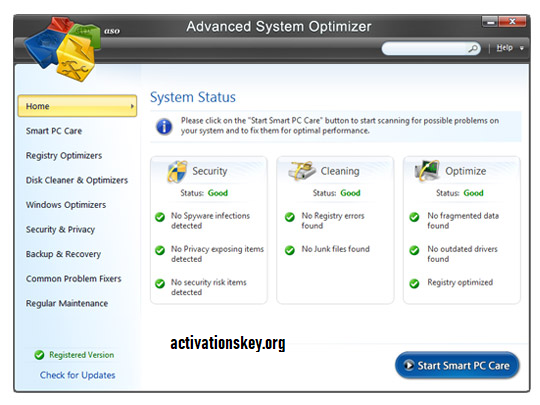 Advanced System Optimizer 3.81.8181.238 download the last version for apple