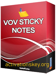 VovSoft Vov Sticky Notes Crack